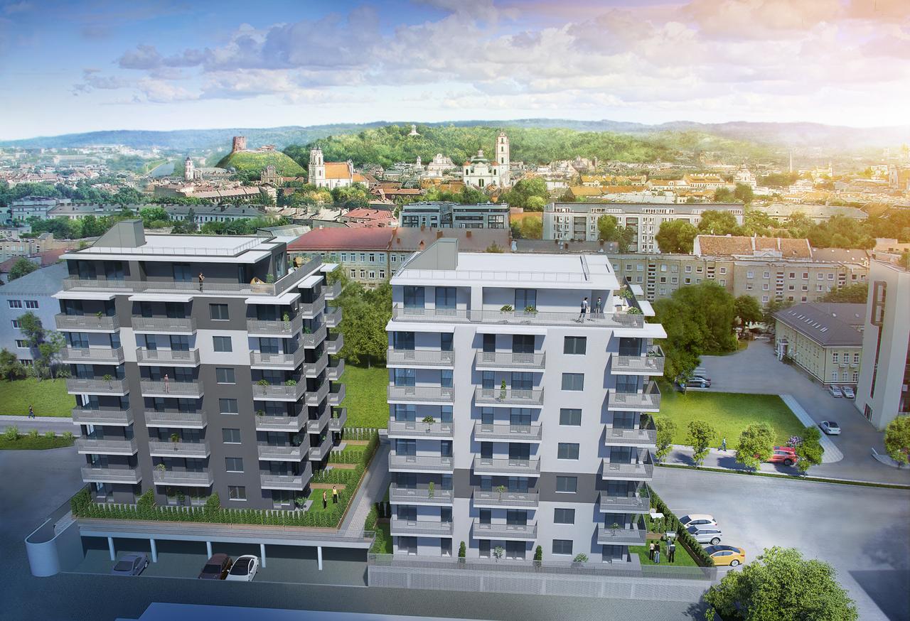 Uptown Studio Apartment Вильнюс Экстерьер фото
